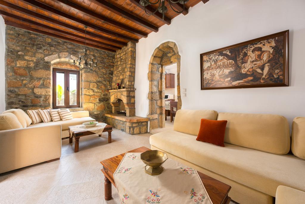 Villa Claudia In Lardos Exterior foto